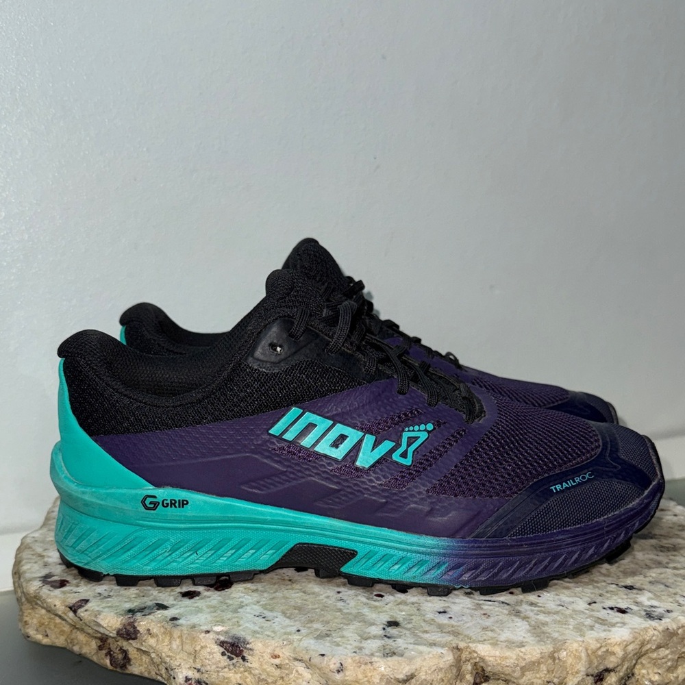 Inov-8 Womens Trailroc G 280 Trail Running Shoes Purple/Black Sz 7.5 - Picture 6 of 16